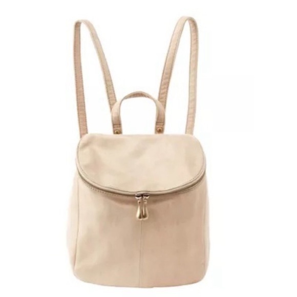 Hobo River Backpack in Cream leather - Picture 1 of 11